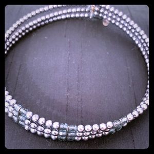 GRAY PEARL CHOKER